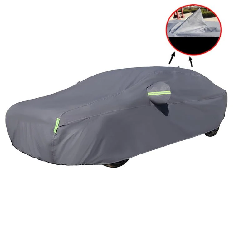 TBD0605751001.webp Hatchback Car EVA Plus Velvet Thickened Heat Insulation Sunshade With Shark Fin - Image 1