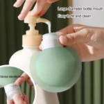 Silicone Bottle Lotion Container Squeeze Refillable Travelling Cream Shampoo Container - Image 3
