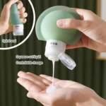 Silicone Bottle Lotion Container Squeeze Refillable Travelling Cream Shampoo Container - Image 4