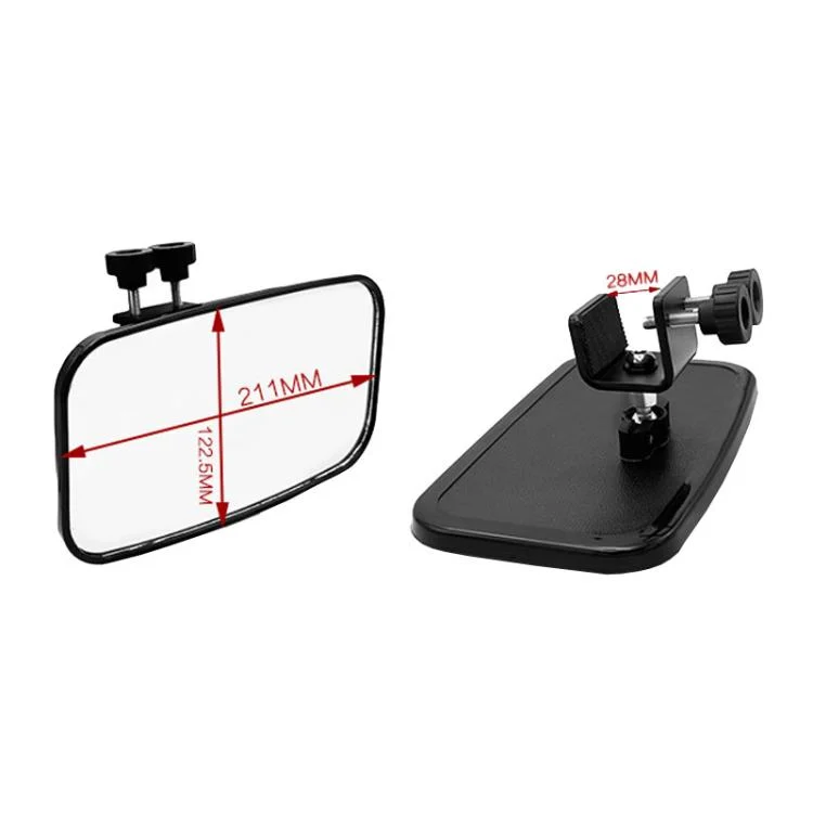TBD06057586_B2.webp Universal Offshore Yacht Square Center Mirror Rearview Mirror Reflector - Image 3