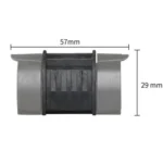 For Karcher K-Series Washing Machine High Pressure Car Wash Hose Extension Butt Plastic Nozzle - Image 3