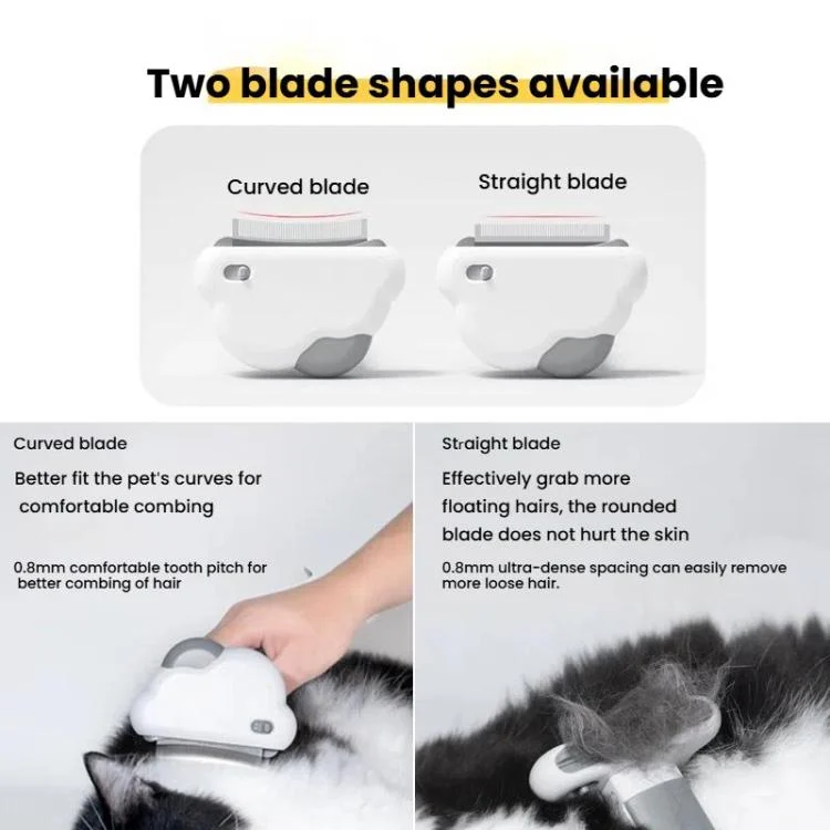 TBD06057607_B6.webp 3-in-1 Pet Grooming Comb Sticky Roller for Cats and Dogs, Removes Loose Hair, Detangles - Image 7