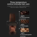 Negative Ion Hair Care Wireless Hair Straightener Portable Straight and Curly Hair Straightener - Image 7