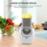 CY-661 3-in-1 Kitchen Multifunctional Roller Electric Vegetable Cutter - Image 6
