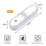 Magnetic LED Cabinet Light Motion Sensor Rechargeable Lamp 20 LEDs 3-color Temperature - Image 9