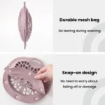 Silicone Bra Mesh Laundry Bag For Washing Machine Anti-Deformation Bra Underwear Care Bag - Image 9