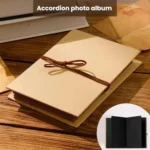 Accordion Folding DIY Photo Album Blank Cover Handmade Scrapbook Growth Album Birthday Graduation Gift - Image 6