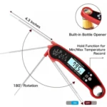 LCD Screen Digital Display Foldable Food Thermometer Kitchen Barbecue Thermometer - Image 5