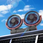 F7201 Car Foldable Rotating USB Dual-Head Fan - Image 2