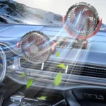 F7201 Car Foldable Rotating USB Dual-Head Fan - Image 10