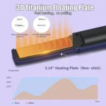 Portable Wireless Straight and Curling Dual-purpose Hair Straightener Negative Ion Curling Iron - Image 6