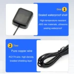 Palminfo Android Navigation Cable 6-Pin GPS Antenna Reverse Rear View Wire - Image 6
