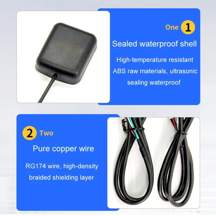 TBD06057752_B5.webp Palminfo Car Navigation Universal Power Cord GPS Antenna 4Pin 6Pin USB Cable Reversing Rear View Wire - Image 6