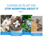 USB Rechargeable Doors Windows Ultrasonic Animal Bird Repeller - Image 3