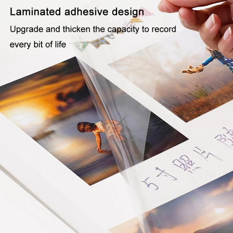 TBD06057783_B7.webp Leather Self-Adhesive Laminating Pocket Photo Album Studio Album DIY Large Capacity Records - Image 8