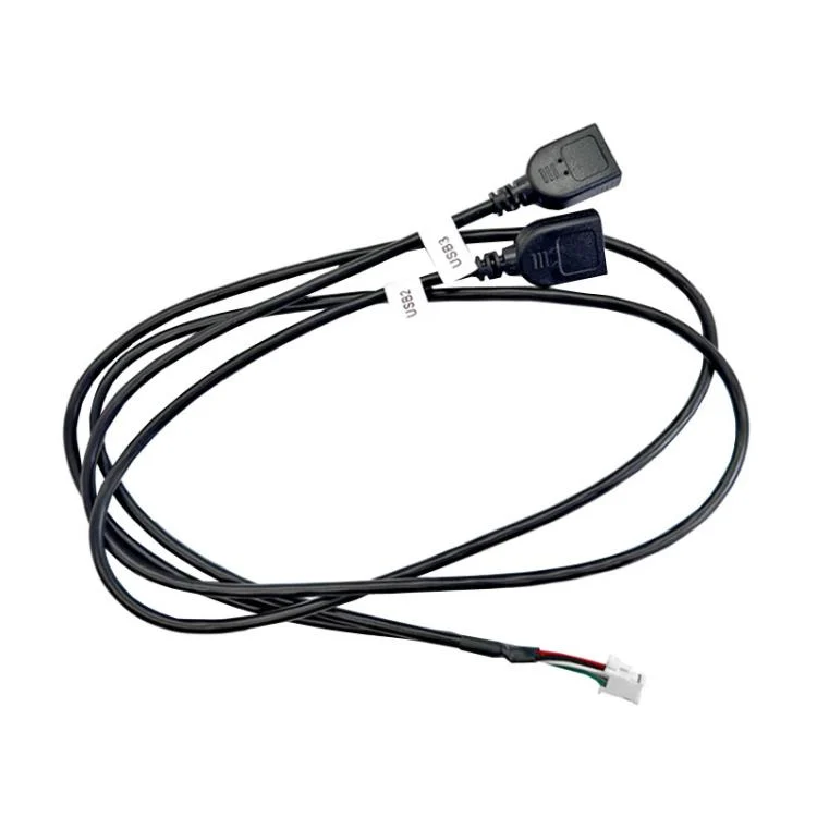 Palminfo Android Navigation 6 Pin Dual-Head USB Cable Car Screen Modification Universal Power Cord