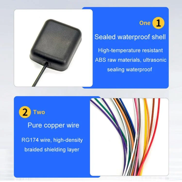 TBD06057799_B5.webp GPS Antenna 4Pin 6Pin USB Cable Reverse Rear View Wire 16 Pin Power Cord - Image 6