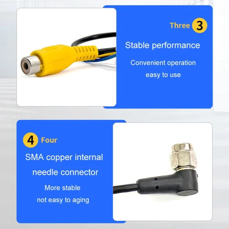TBD06057799_B6.webp GPS Antenna 4Pin 6Pin USB Cable Reverse Rear View Wire 16 Pin Power Cord - Image 7