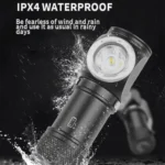 LED Flashlight Rechargeable Portable Multifunctional With Magnetic Headlight - Image 6