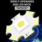 Mini TYPE-C Rechargeable White Laser LED Strong Light Long-Range Flashlight - Image 8