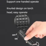 Small LED Portable Flashlight With Keychain - Image 7