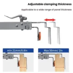 RUITOOL Stainless Steel Push Quick Drawer Clamp Adjustable Telescopic Woodworking Fixture Clamps - Image 6