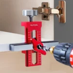 RUITOOL Cabinet Door Installation Locator Aids Adjustable Rebounder Punched Mounting Jig Leveling Device - Image 2