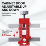 RUITOOL Cabinet Door Installation Locator Aids Adjustable Rebounder Punched Mounting Jig Leveling Device - Image 4