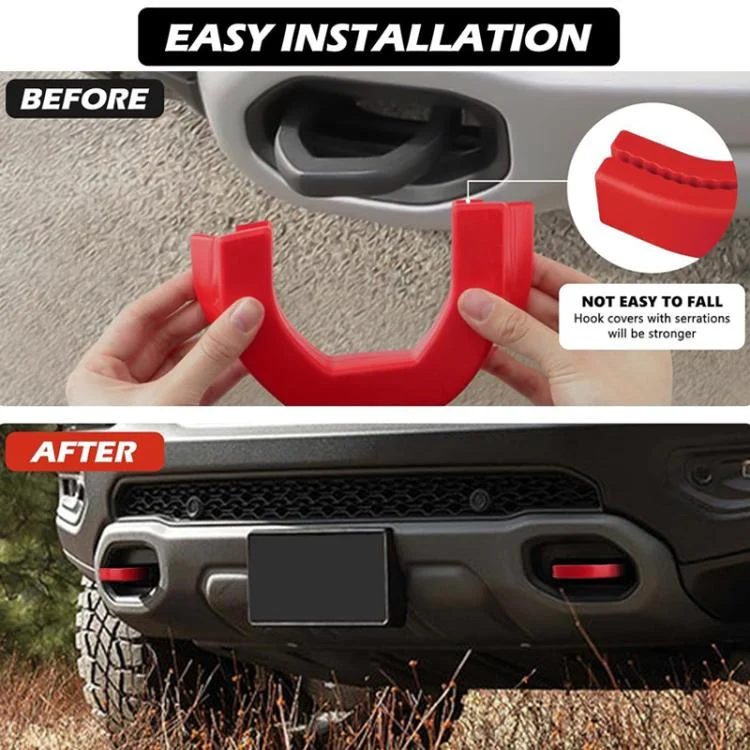 TBD06057959_B2.webp For Dodge RAM 1500 Car Trailer Front Hook Cover - Image 3