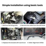 For Ford F150/F250 83244 Transmission Shift Indicator Cable Bracket - Image 6