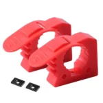 2pcs Outdoor Quick-Release Rubber Clamp Shovel Fixing Clip For Off-road Vehicle Luggage Rack Mounting Buckle
