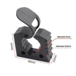 2pcs Outdoor Quick-Release Rubber Clamp Shovel Fixing Clip For Off-road Vehicle Luggage Rack Mounting Buckle - Image 3