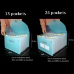 A4 Accordion File Organizer Expanding File Folders For Storage And Organization - Image 7