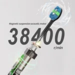 IPX7 Waterproof Smart Portable Sonic Electric Toothbrush with 6-brush Heads - Image 5