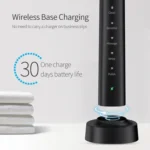 IPX7 Waterproof Smart Portable Sonic Electric Toothbrush with 6-brush Heads - Image 8