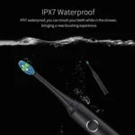 IPX7 Waterproof Smart Portable Sonic Electric Toothbrush with 6-brush Heads - Image 10