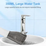 F500 IPX7 Waterproof 350ml Rechargeable Portable Handheld Pulse Electric Flosser - Image 7