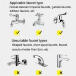 For Karcher Car Washer Gardening Accessories 4 / 5 Point Universal Faucet Adaptor - Image 6