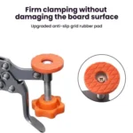 RUITOOL Stainless Steel Hinge Puncher Locator Adjustable Margin Quick Jig Woodworking Closet Door Hinge Punching Tool - Image 8