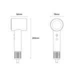 D3 110000 High Speed Smart Constant Temperature Negative Ion Hair Dryer - Image 2