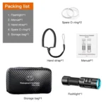 Sea Frogs  SF-L03 100m/325FT IPX8 Underwater Video Light 1000 lm Diving Flashlight - Image 11