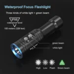 Sea Frogs  SF-L03 100m/325FT IPX8 Underwater Video Light 1000 lm Diving Flashlight - Image 5