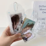 Hisocute Snowflake PVC Card Holder 1 inch 2 inch 3 inch Star Small Card Pendant Photo Case - Image 7