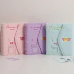 Hisocute Embroidered Plush Six Hole Magnetic Album A5 Card Album Binder Student Storage Booklet - Image 5