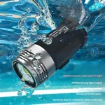 Sea Frogs MK-02 100m Depth Waterproof Diving Flashlight 6000LM Strong Light 6 Light Modes - Image 3