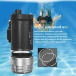 Sea Frogs MK-02 100m Depth Waterproof Diving Flashlight 6000LM Strong Light 6 Light Modes - Image 9
