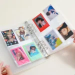 10pcs / Set A5 Binder Album Inner Pages 3 Inch Photo Album Girls Chasing Star Small Card Storage Booklet Photobook - Image 2