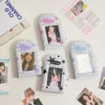 Hisocute Square Snap Album Girls 3 inch Postcards Album Holder Student Polaroid Collect Organizer - Image 2