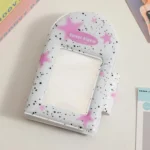 Hisocute Square Snap Album Girls 3 inch Postcards Album Holder Student Polaroid Collect Organizer - Image 6