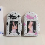 Hisocute Square Snap Album Girls 3 inch Postcards Album Holder Student Polaroid Collect Organizer - Image 8